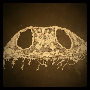 White Lace Dress Cover